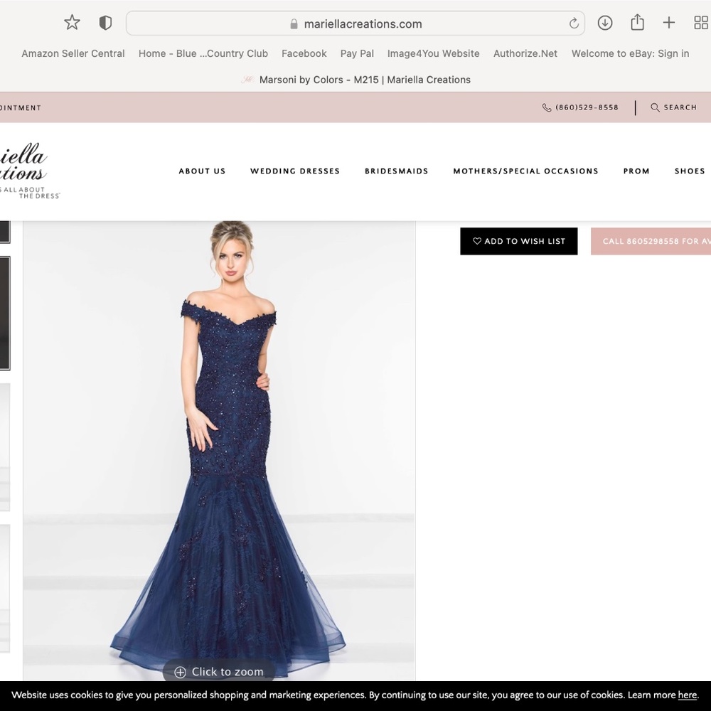 Marsoni by Colors evening gown